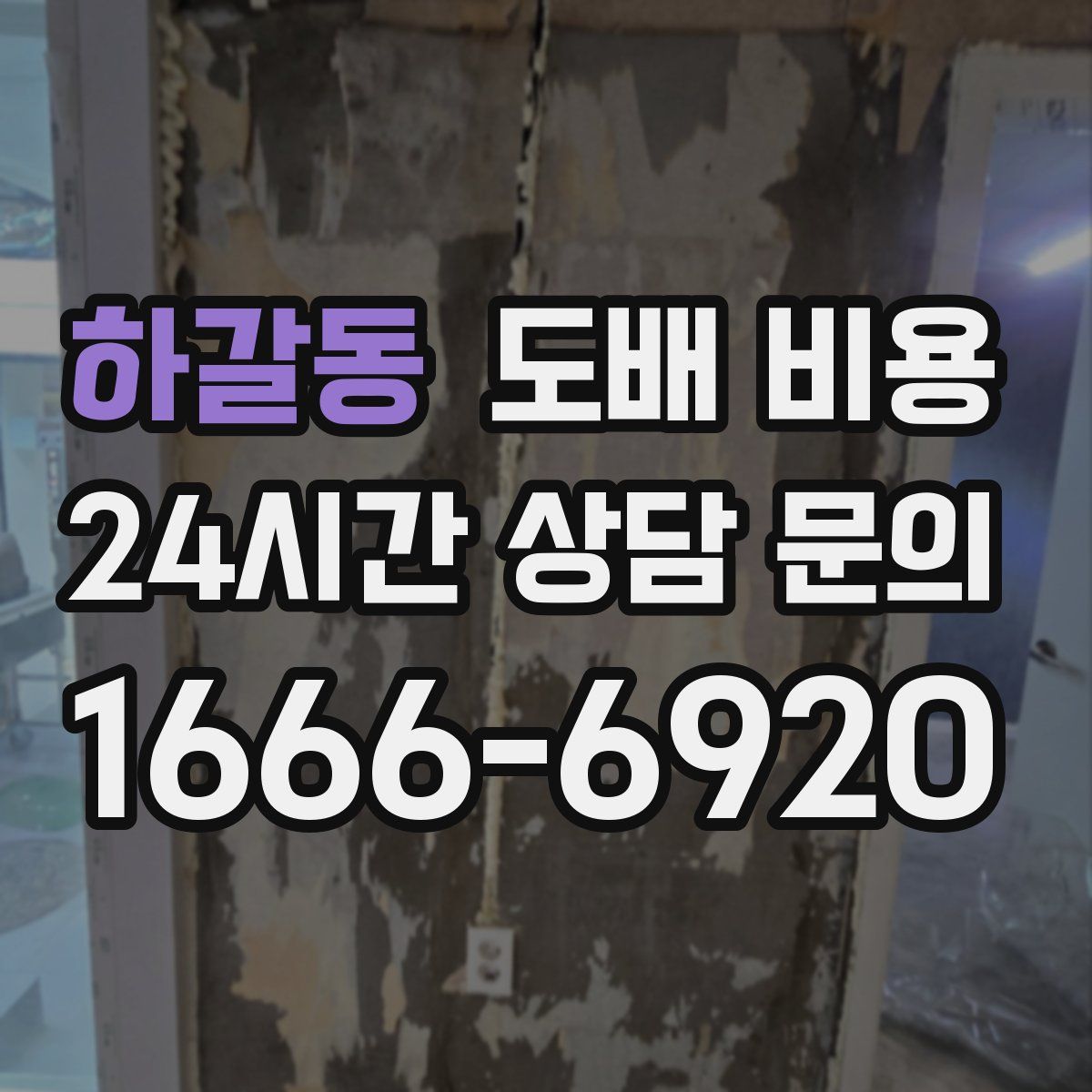 하갈동 도배 비용