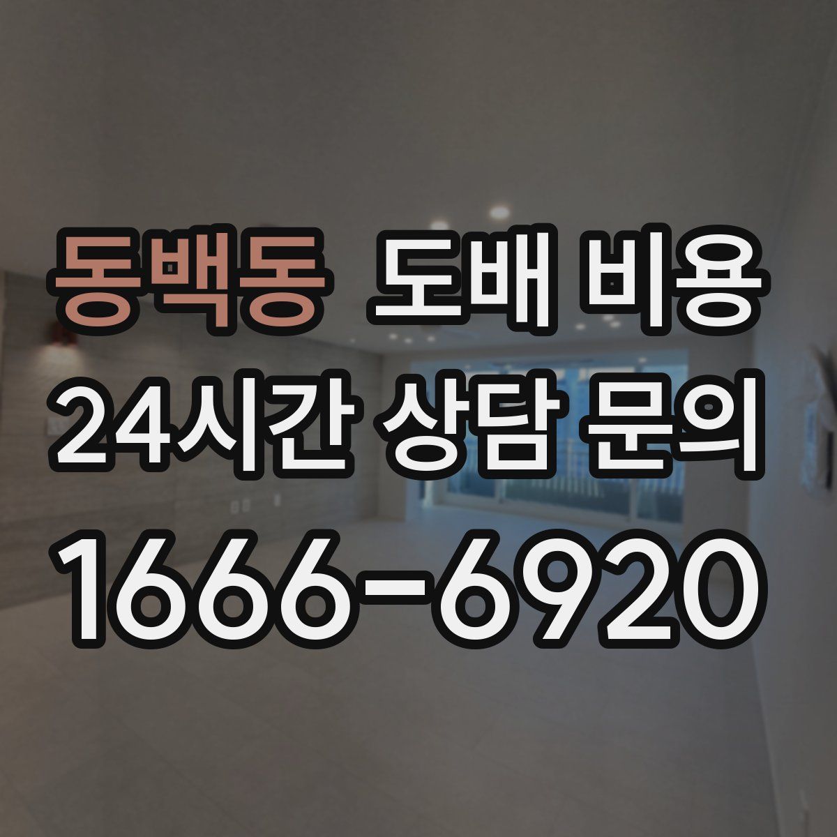 동백동 도배 비용