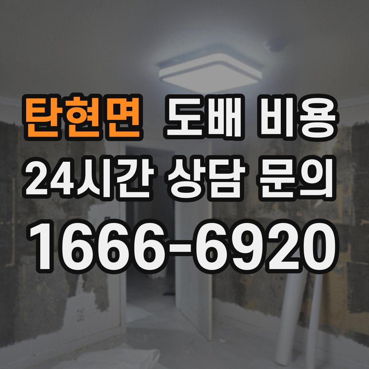 탄현면 도배 비용