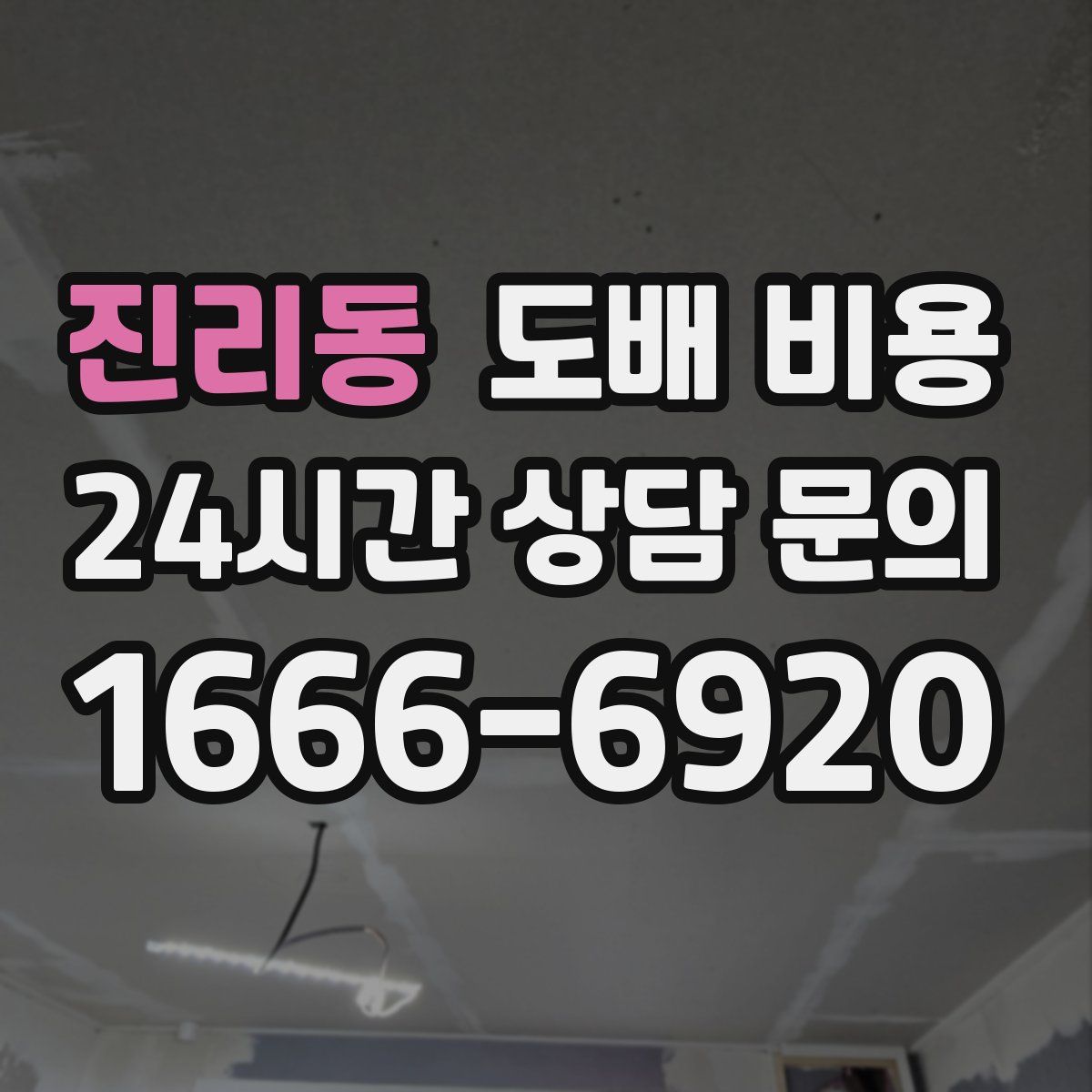 진리동 도배 비용