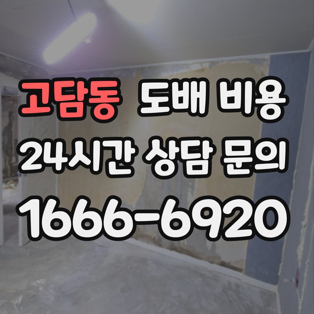 고담동 도배 비용