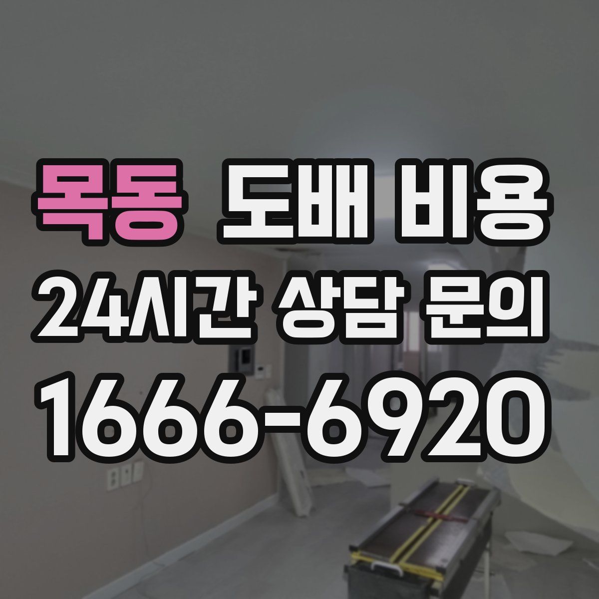 목동 도배 비용