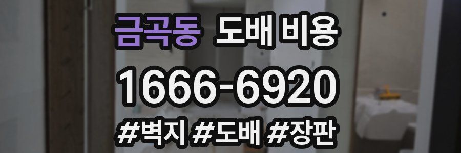 금곡동 도배 비용