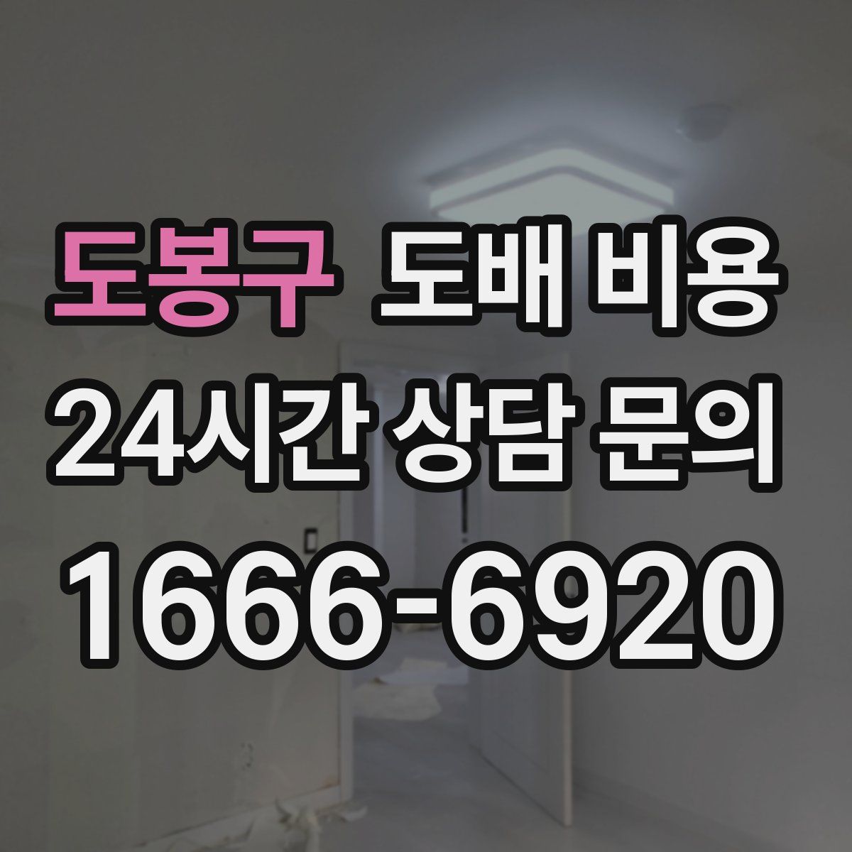 도봉구 도배 비용