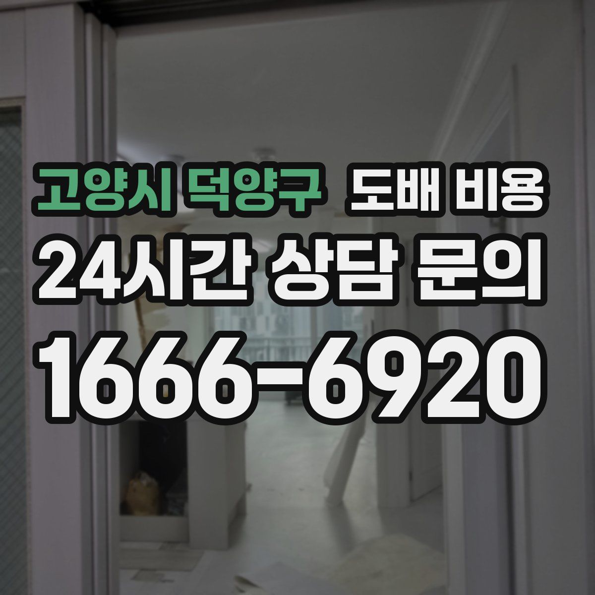고양시 덕양구 도배 비용