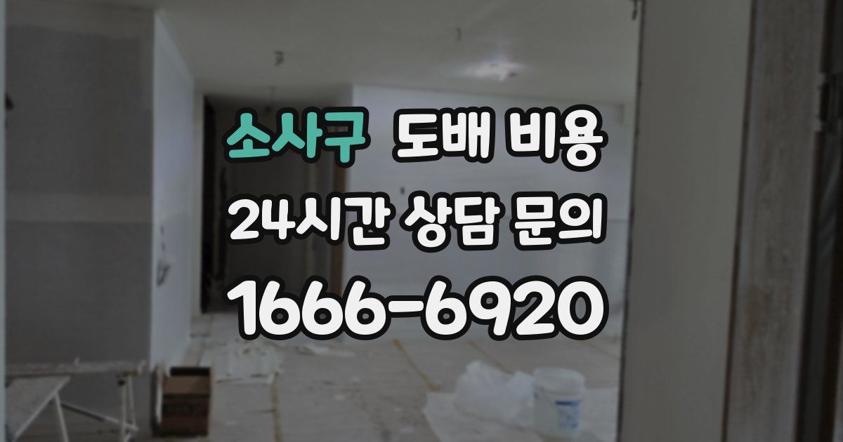 소사구 도배 비용