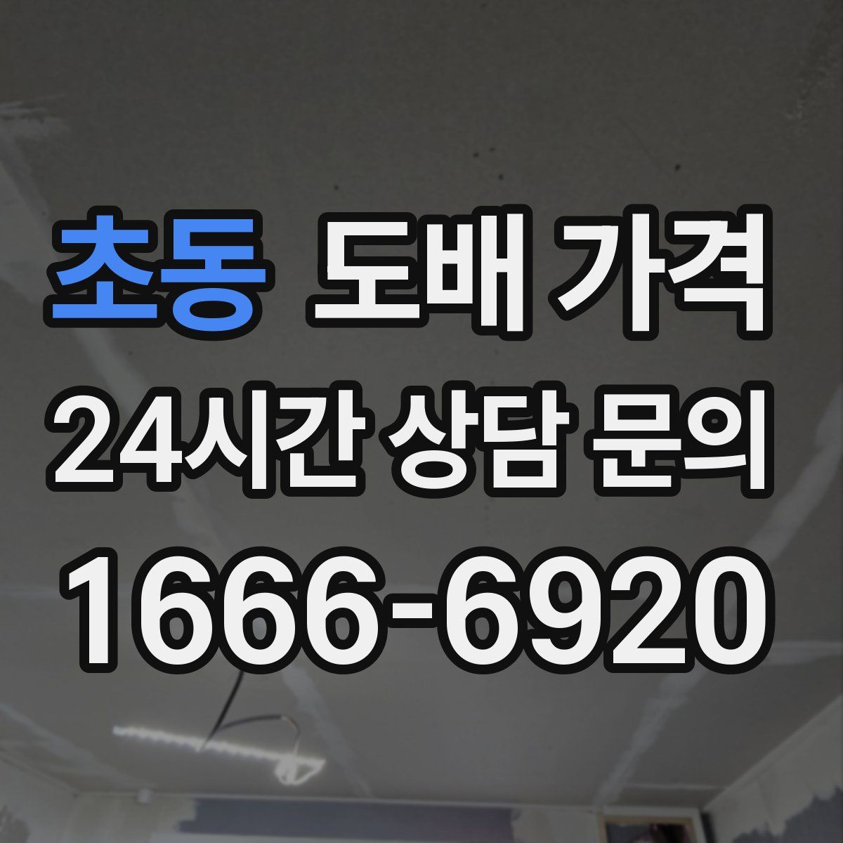 초동 도배 가격