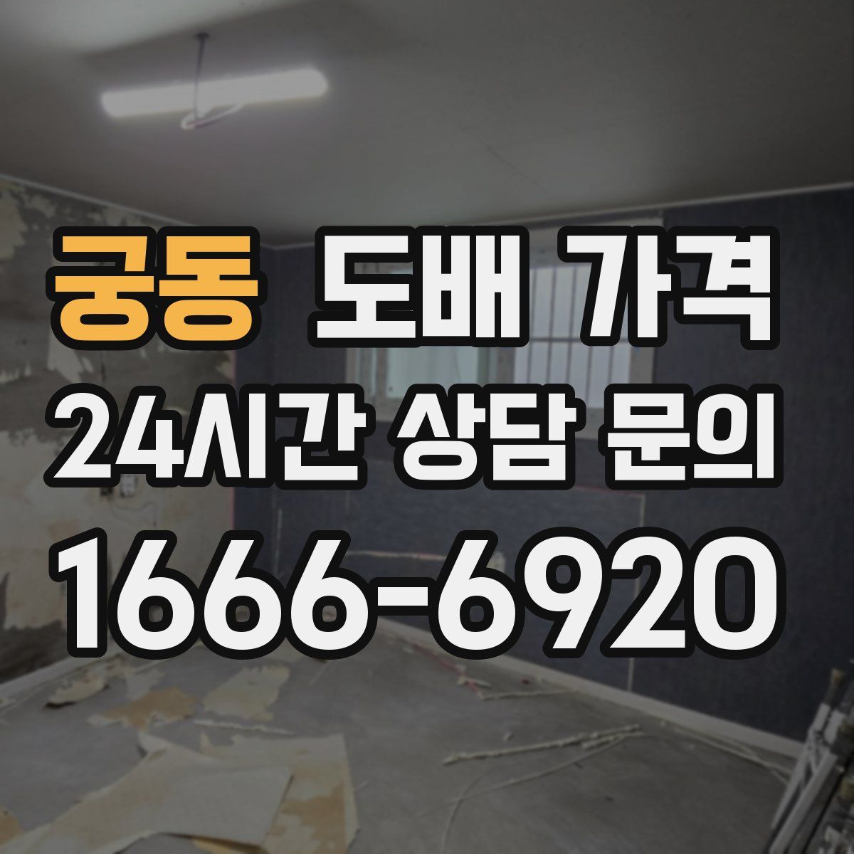 궁동 도배 가격