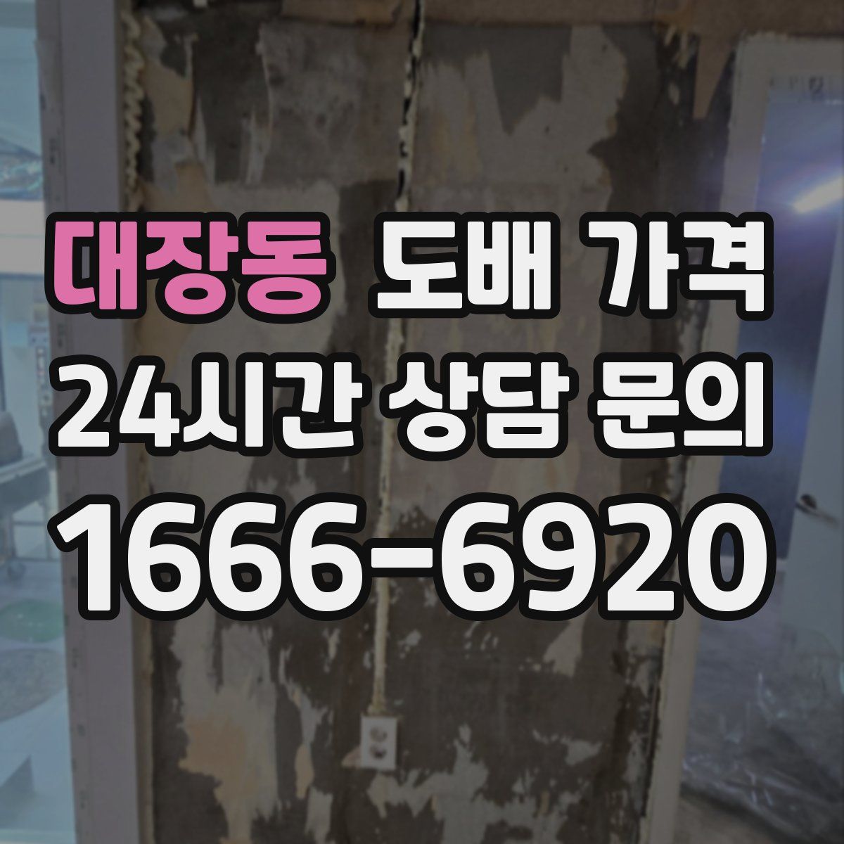 대장동 도배 가격