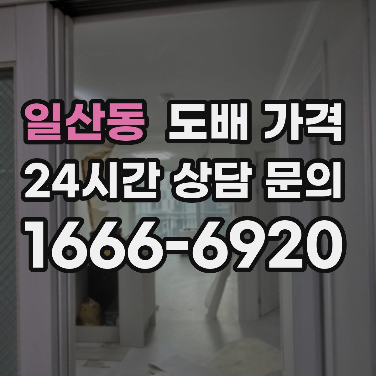 일산동 도배 가격