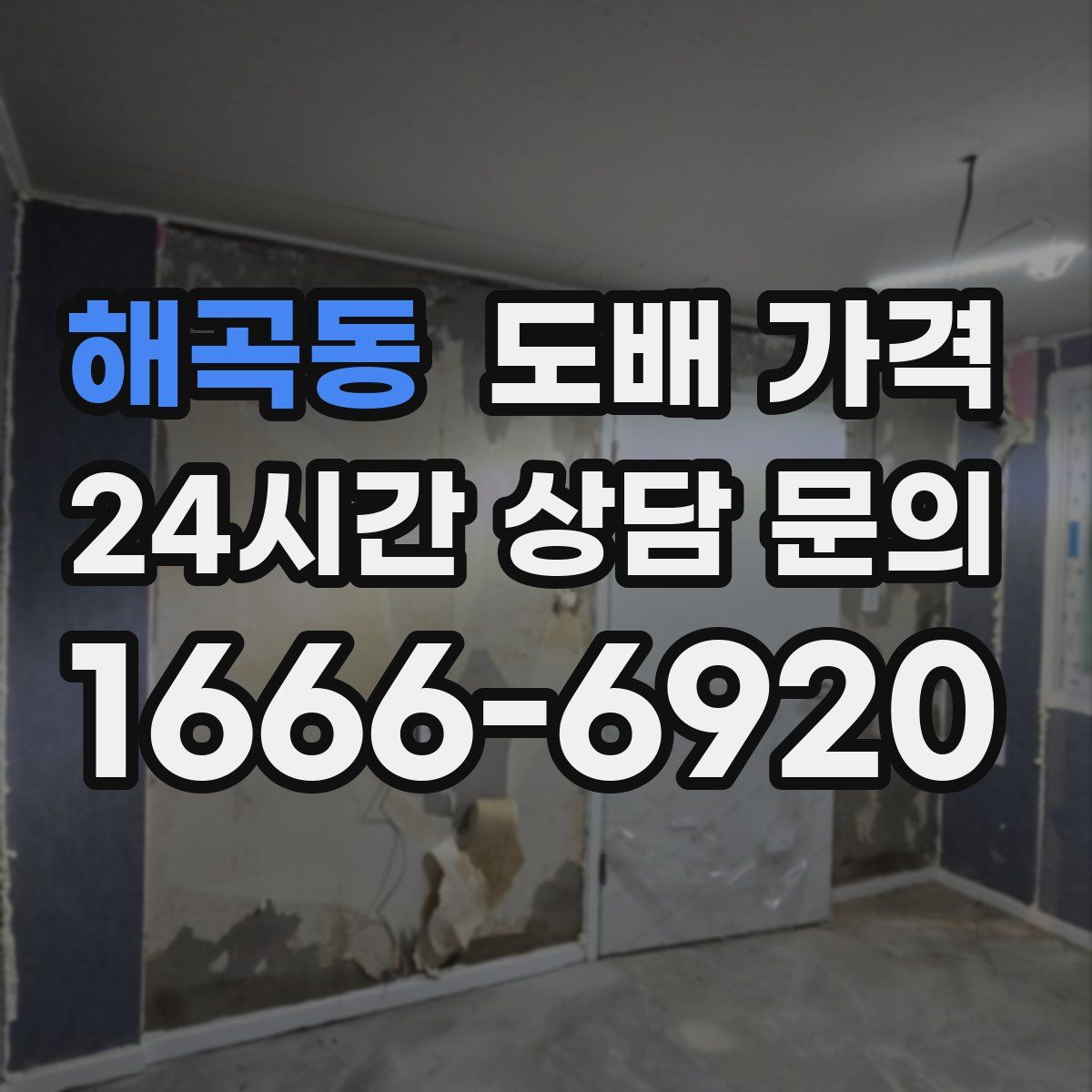 해곡동 도배 가격