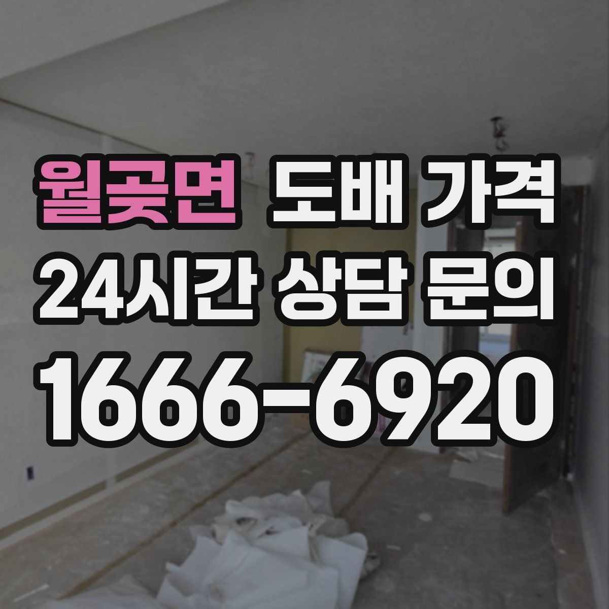 월곶면 도배 가격