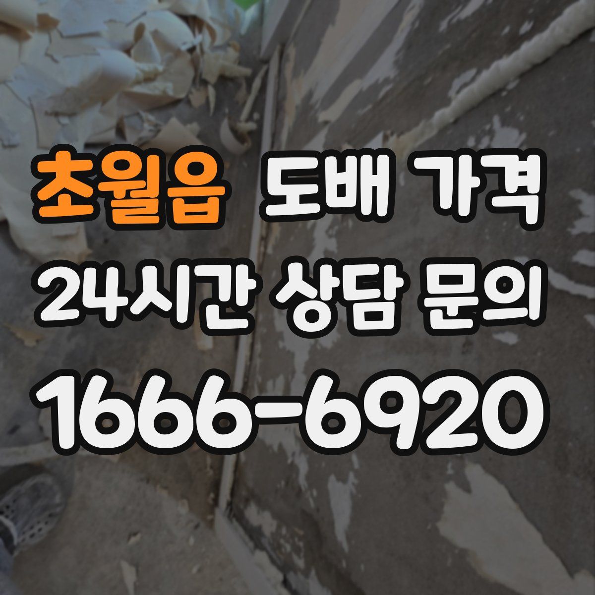 초월읍 도배 가격