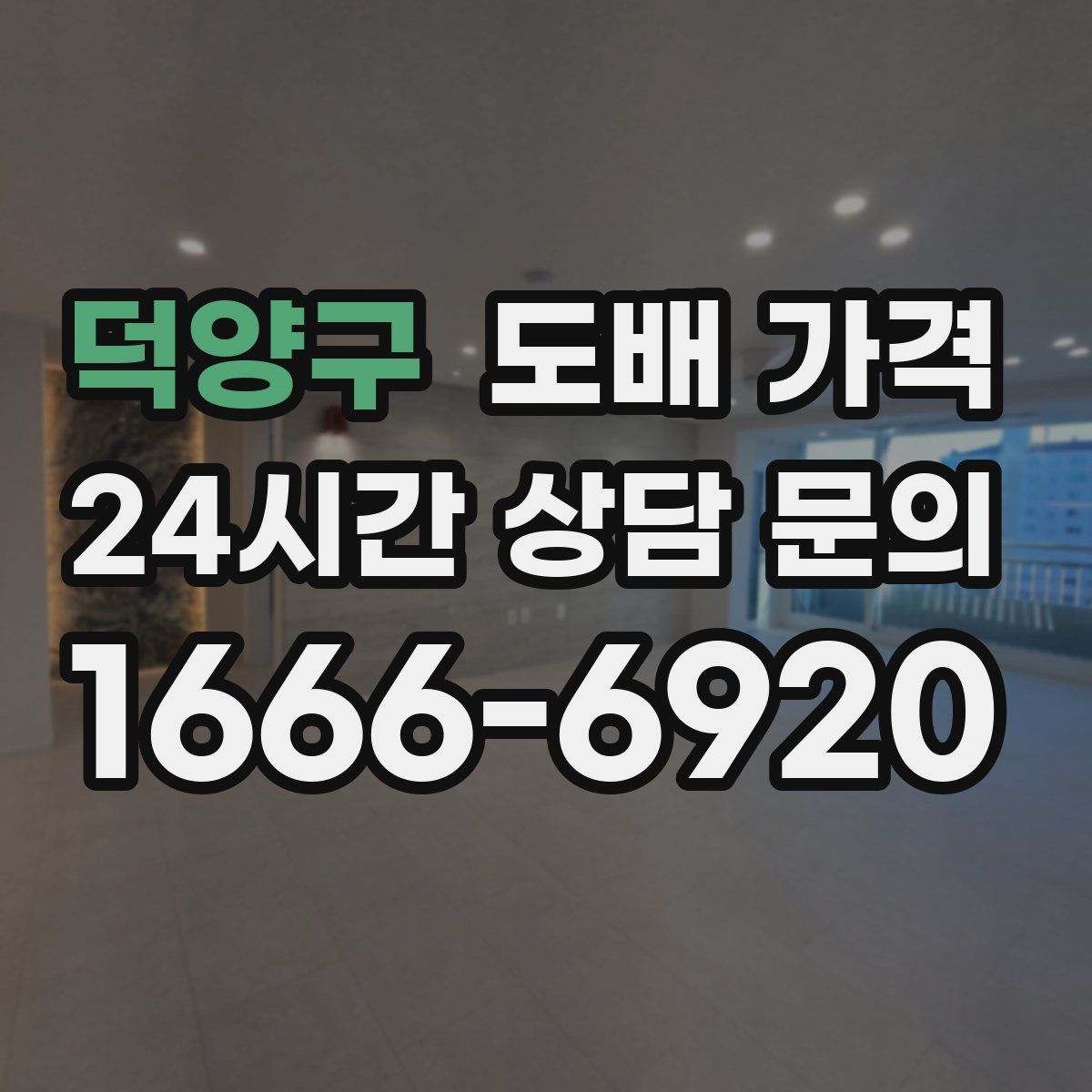 덕양구 도배 가격