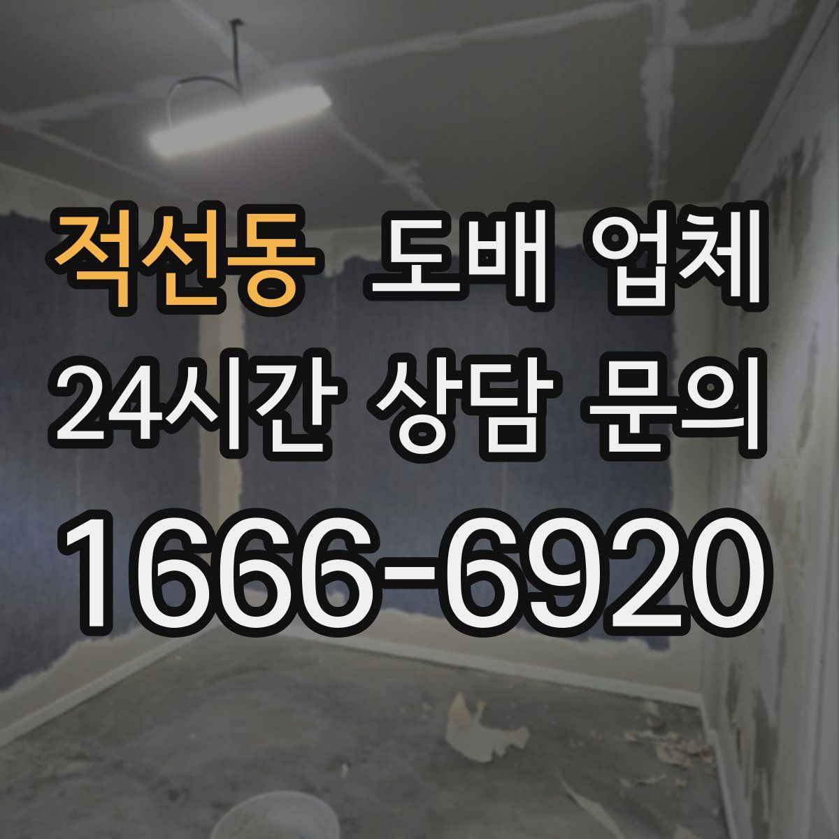 적선동 도배 업체