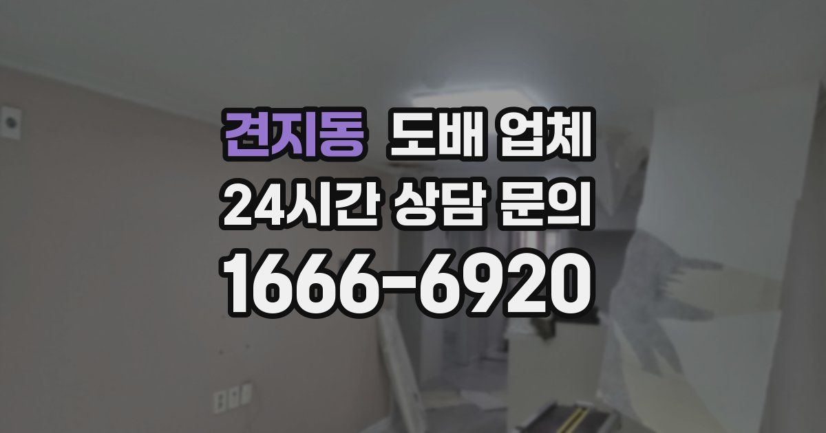 견지동 도배 업체