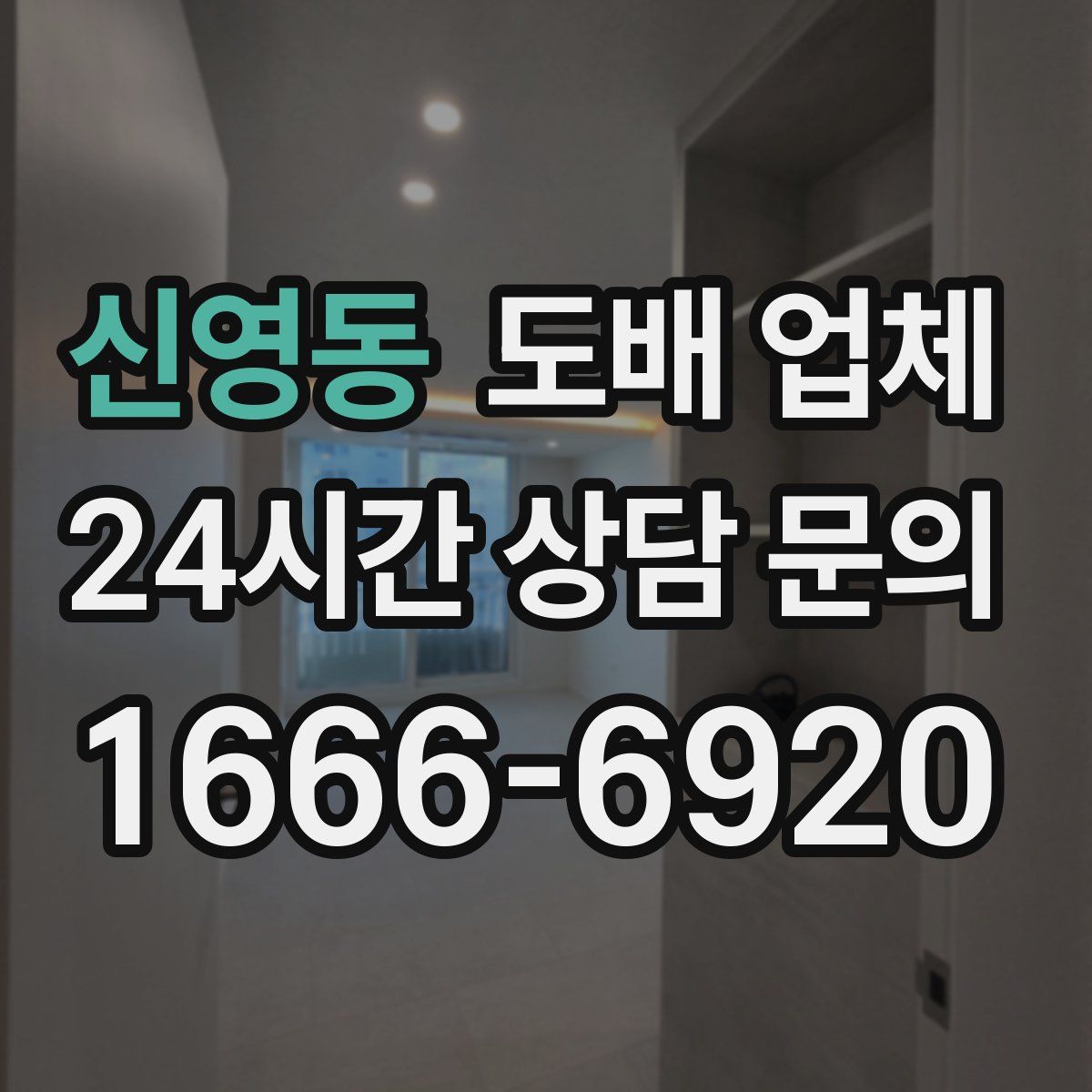 신영동 도배 업체