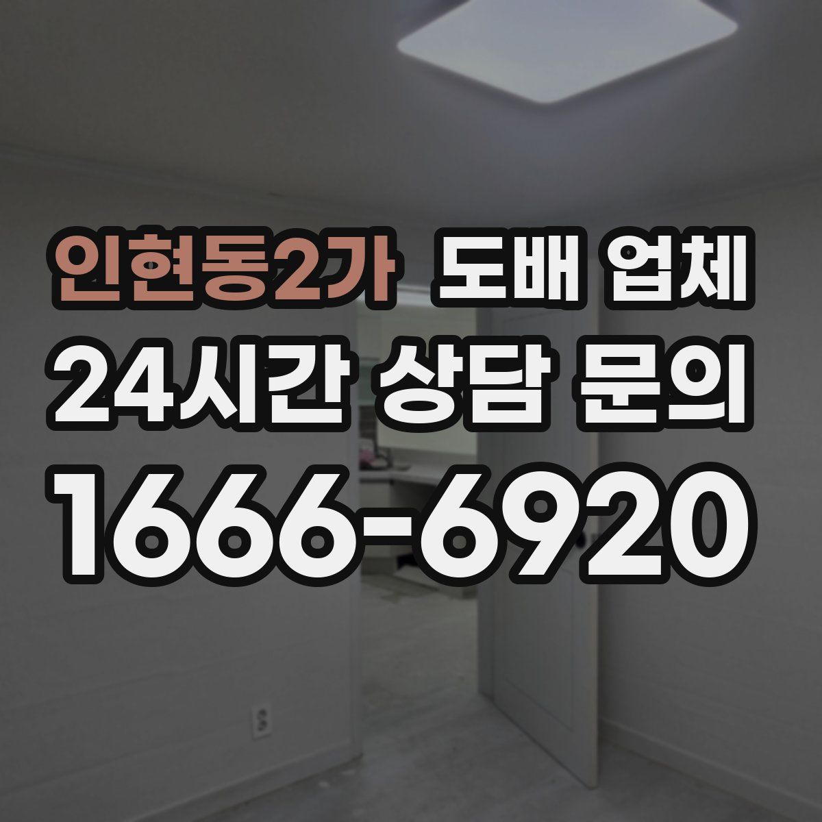 인현동2가 도배 업체
