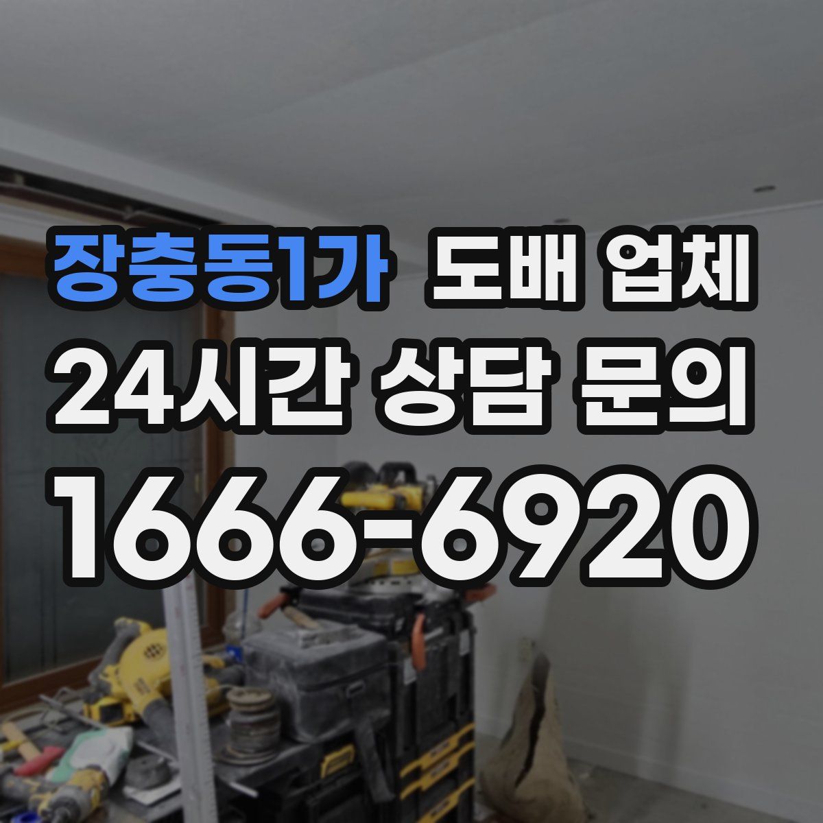 장충동1가 도배 업체