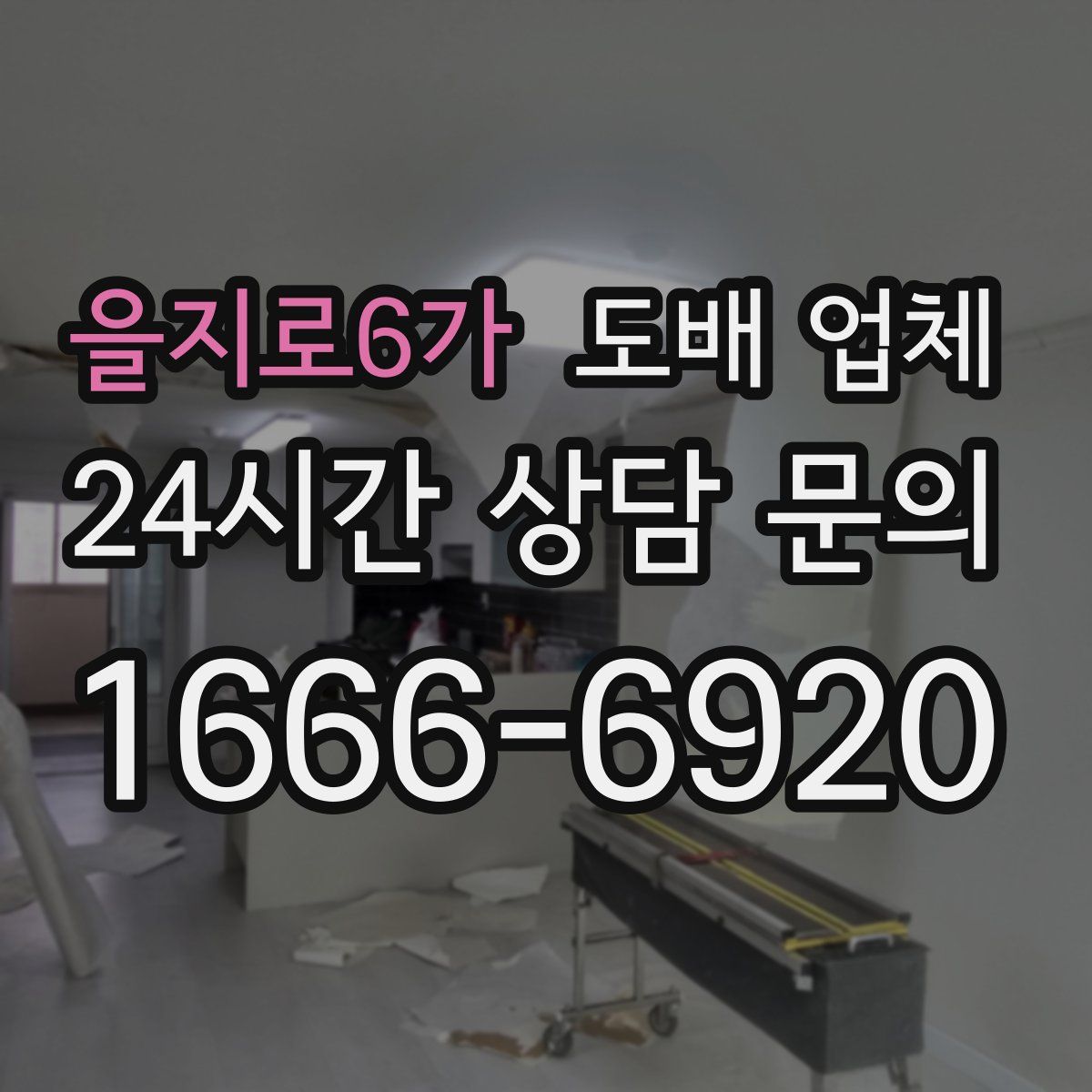 을지로6가 도배 업체