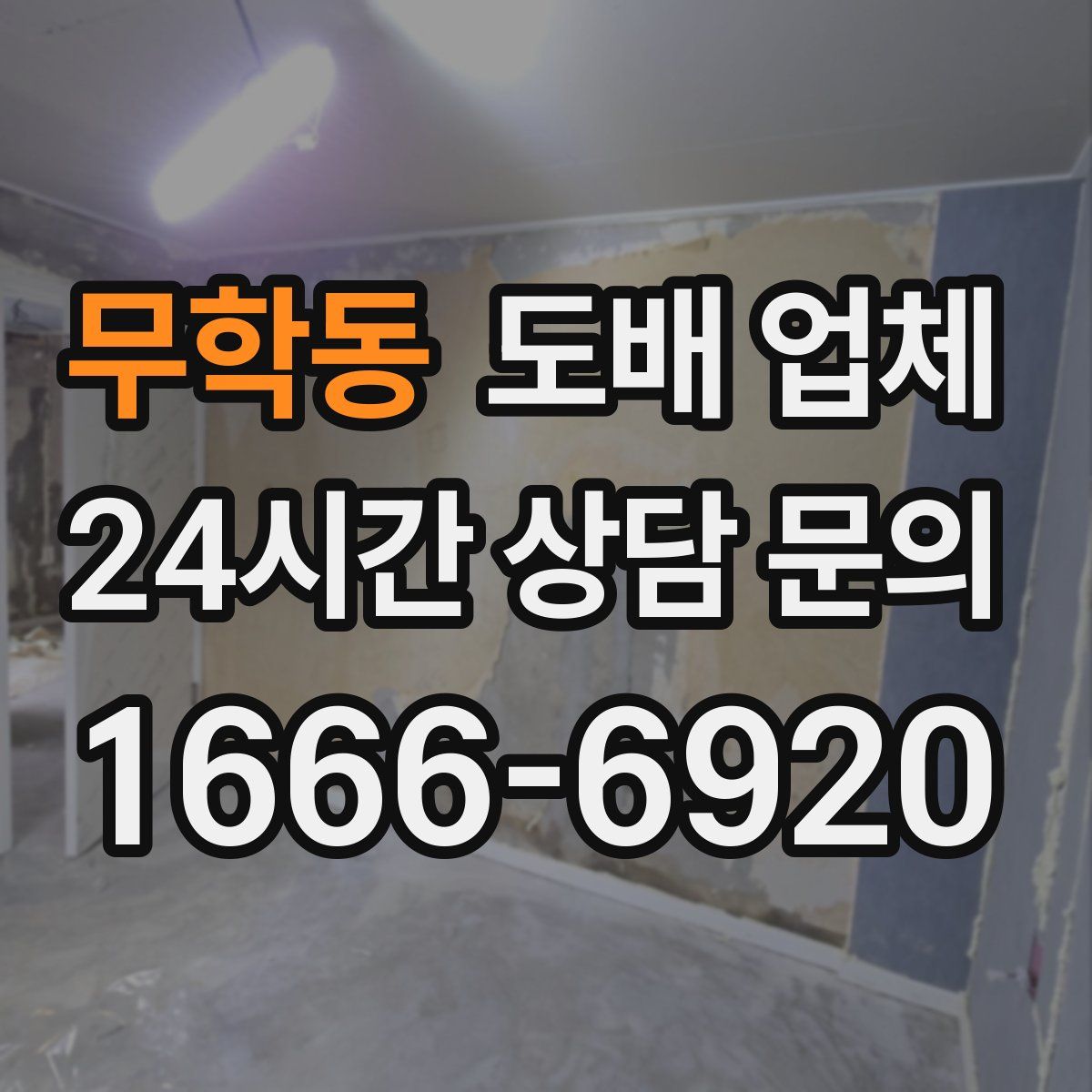 무학동 도배 업체