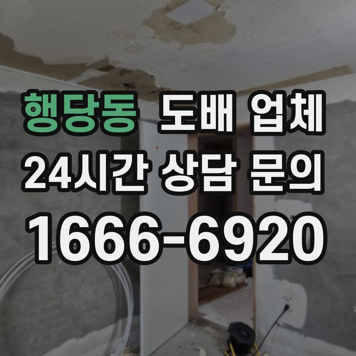 행당동 도배 업체