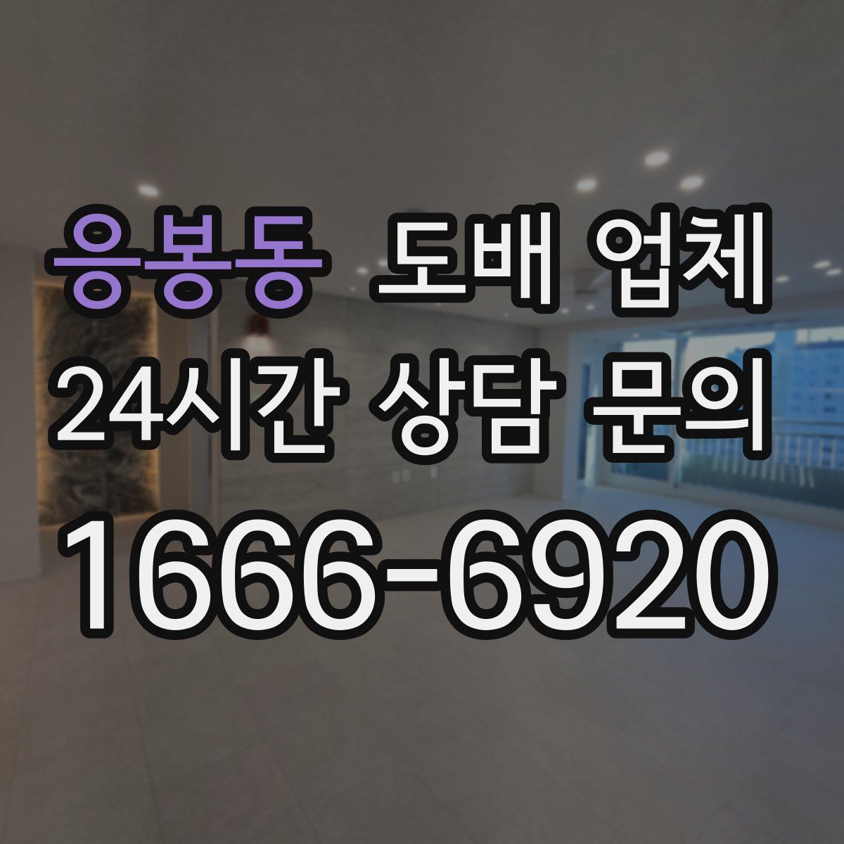 응봉동 도배 업체