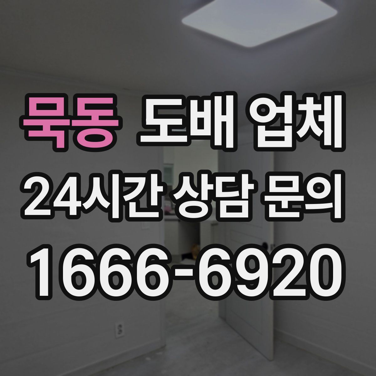 묵동 도배 업체