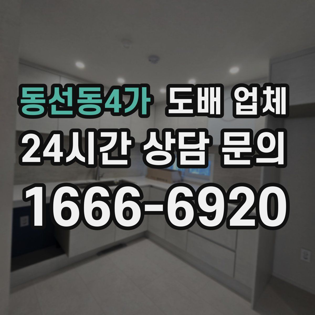 동선동4가 도배 업체