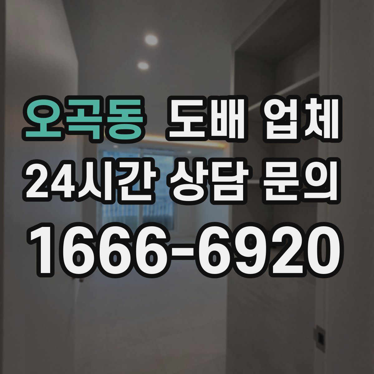 오곡동 도배 업체