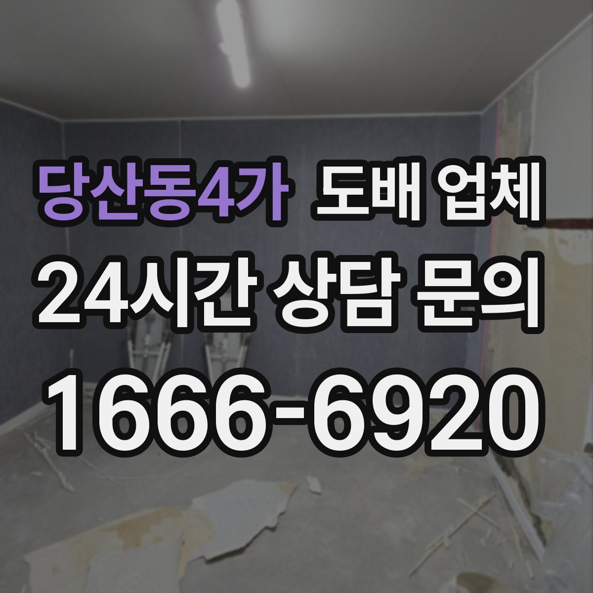당산동4가 도배 업체