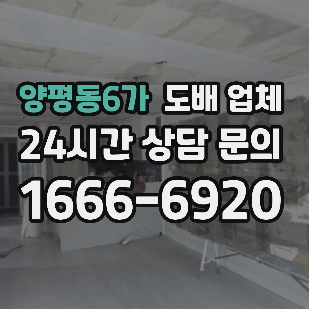 양평동6가 도배 업체
