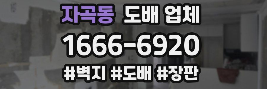 자곡동 도배 업체