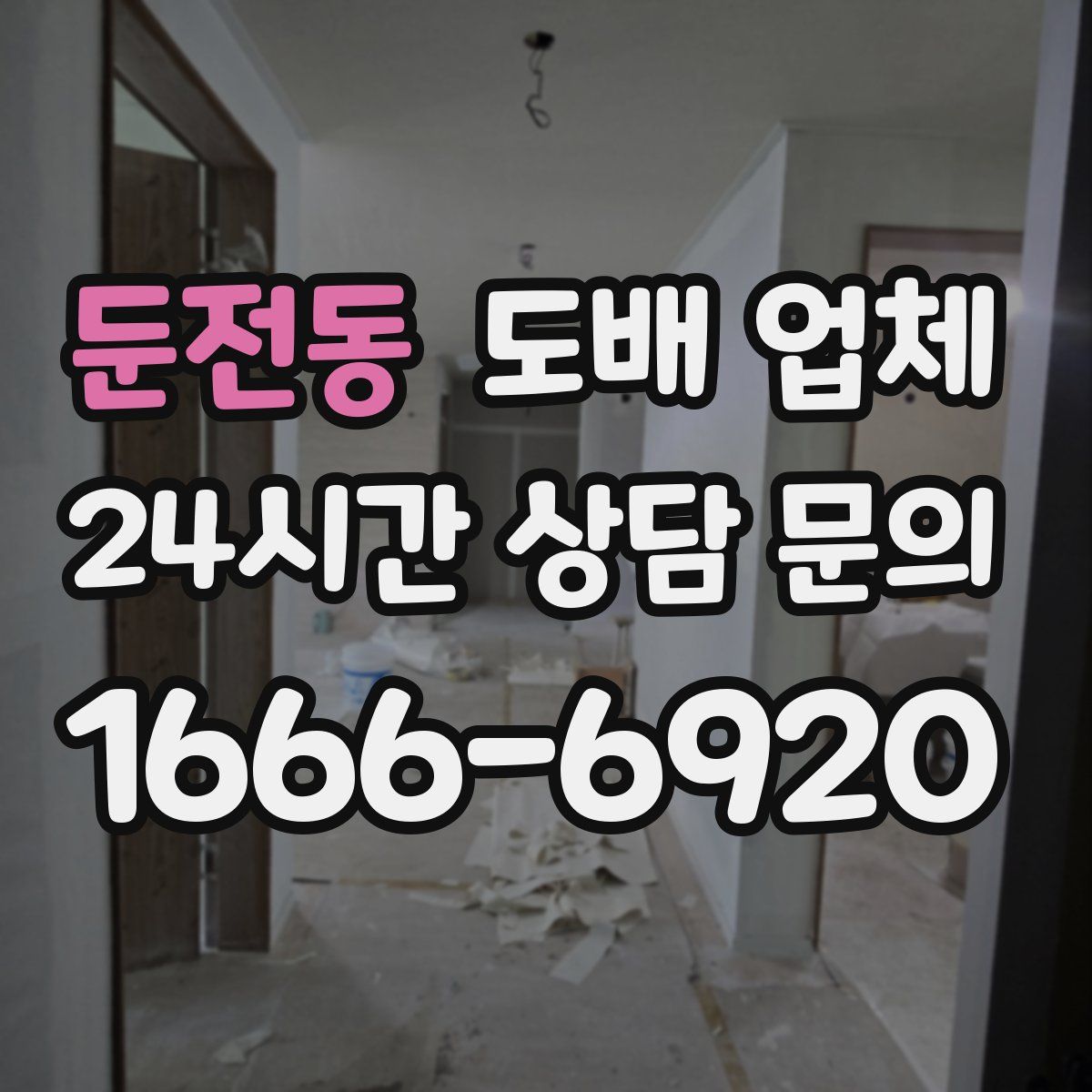 둔전동 도배 업체