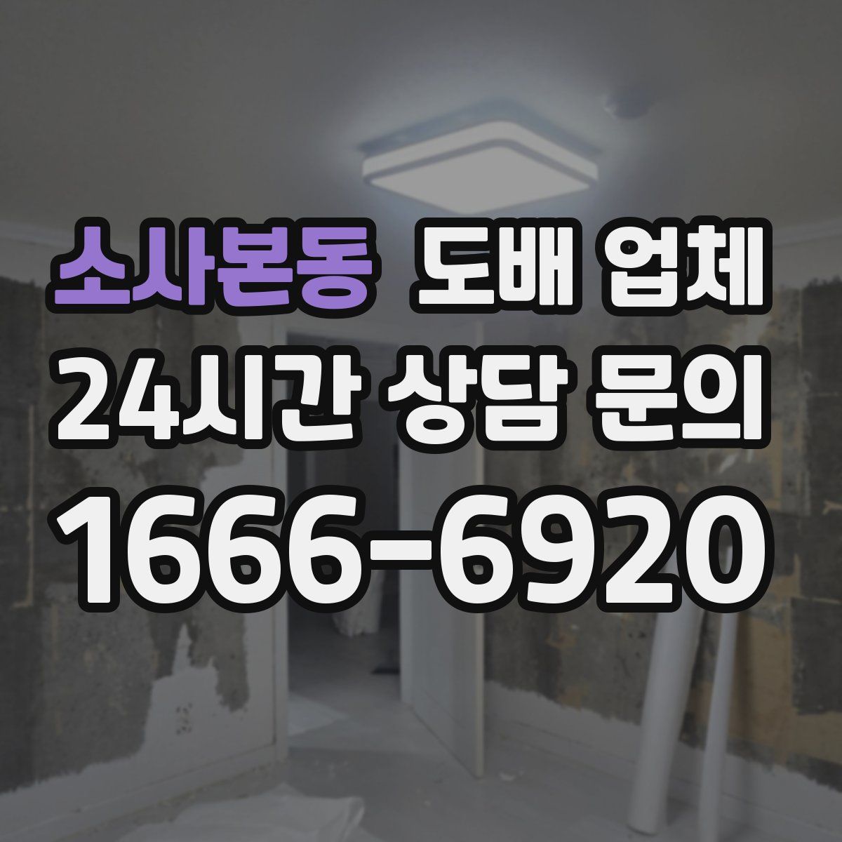 소사본동 도배 업체