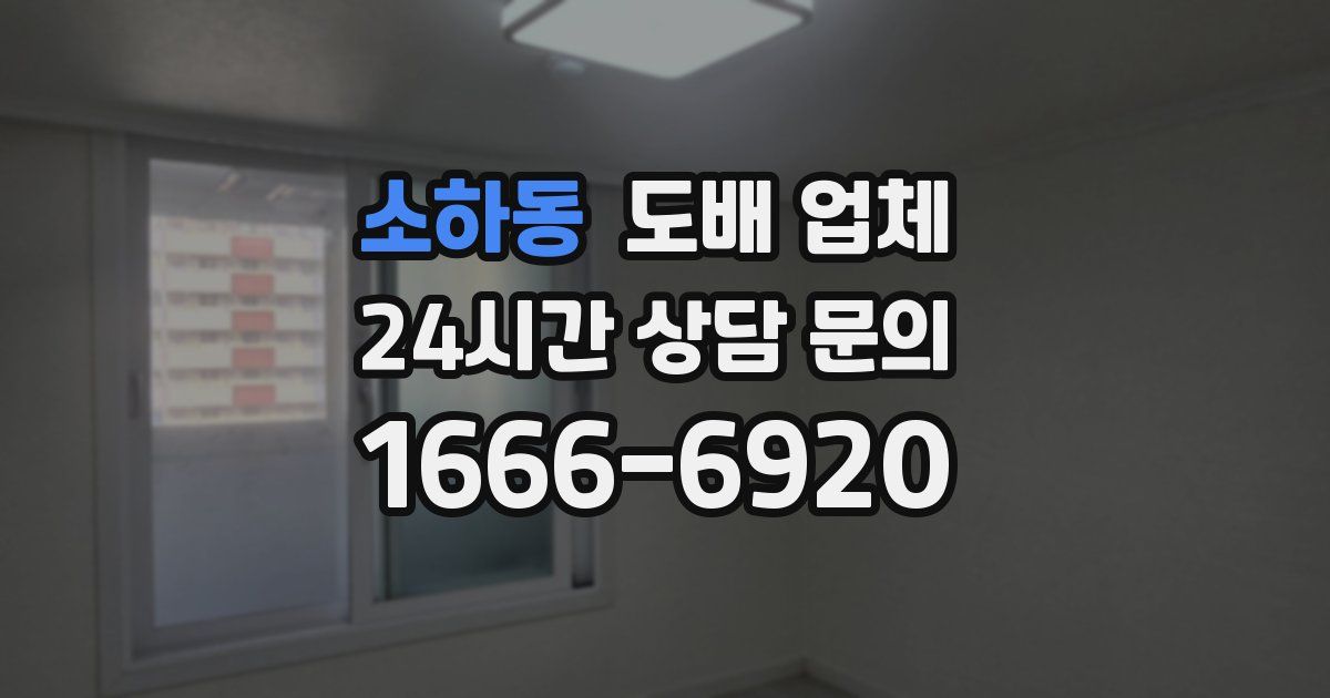 소하동 도배 업체