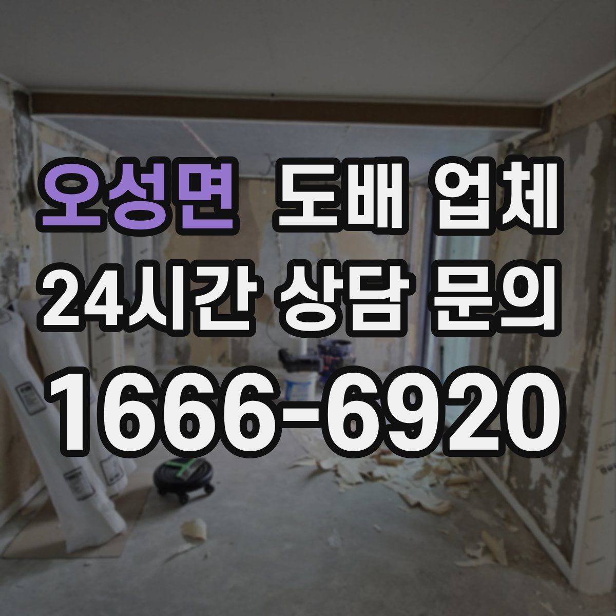오성면 도배 업체