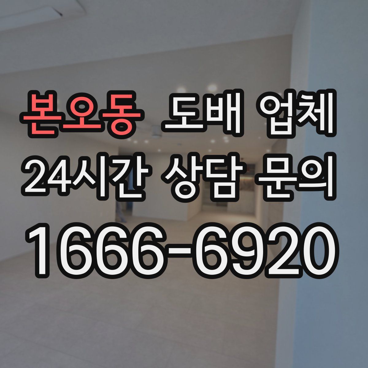 본오동 도배 업체