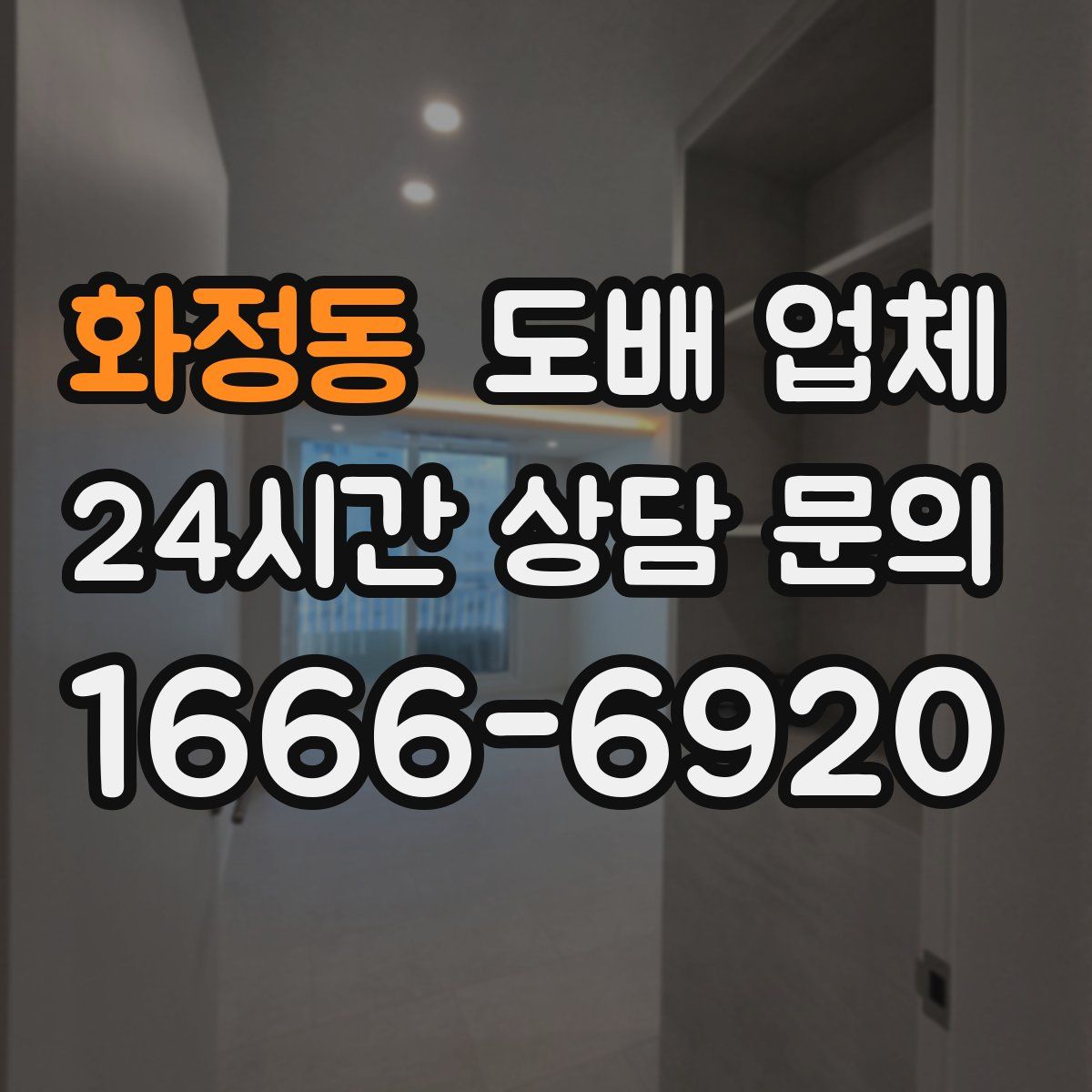 화정동 도배 업체