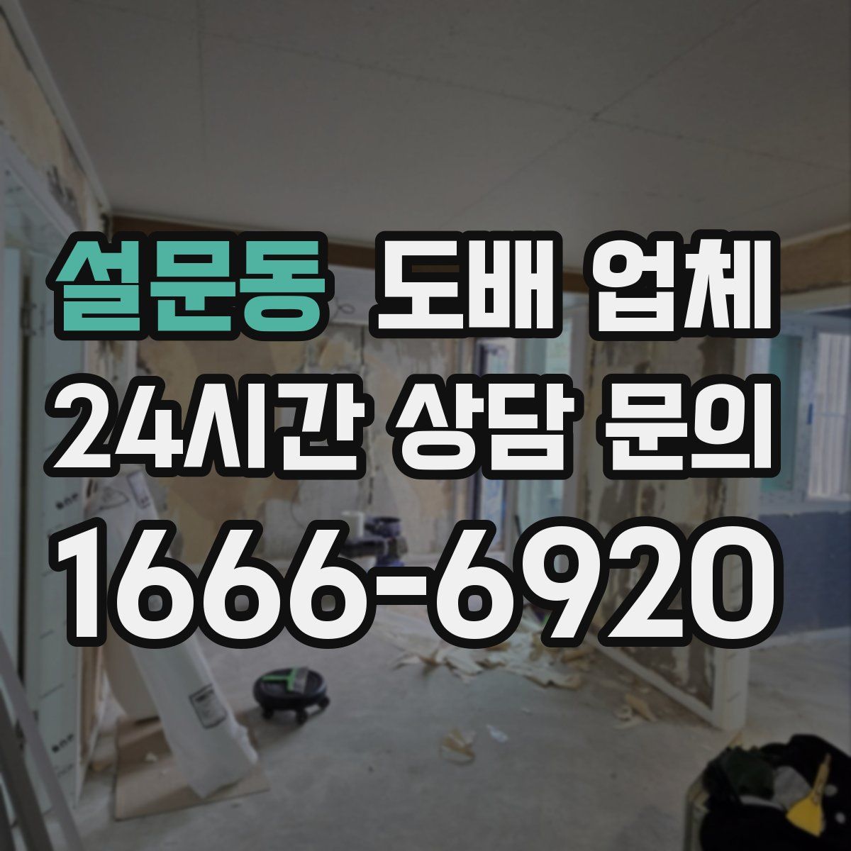 설문동 도배 업체