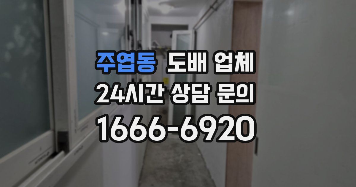 주엽동 도배 업체