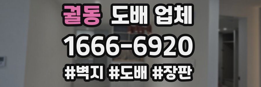 궐동 도배 업체