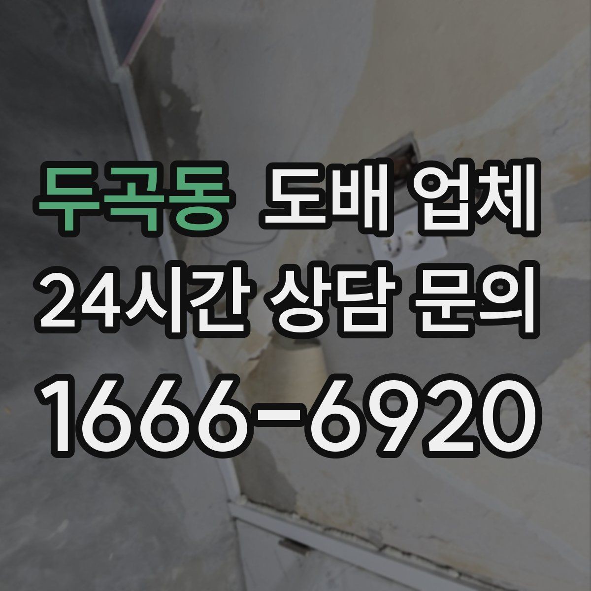 두곡동 도배 업체 방문 견적이 필요한 상황