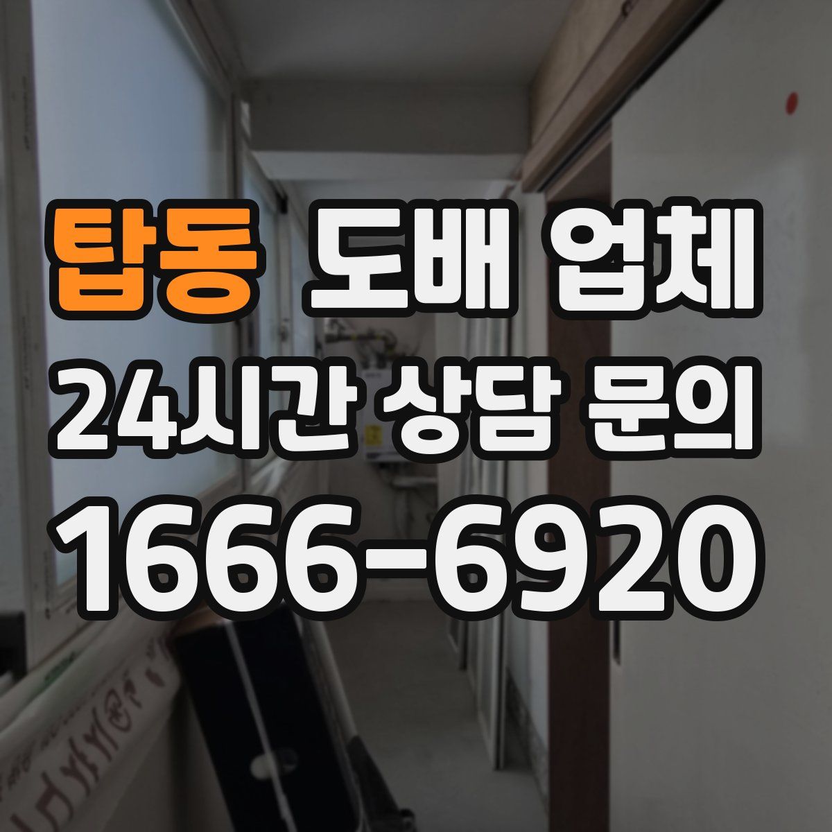 탑동 도배 업체
