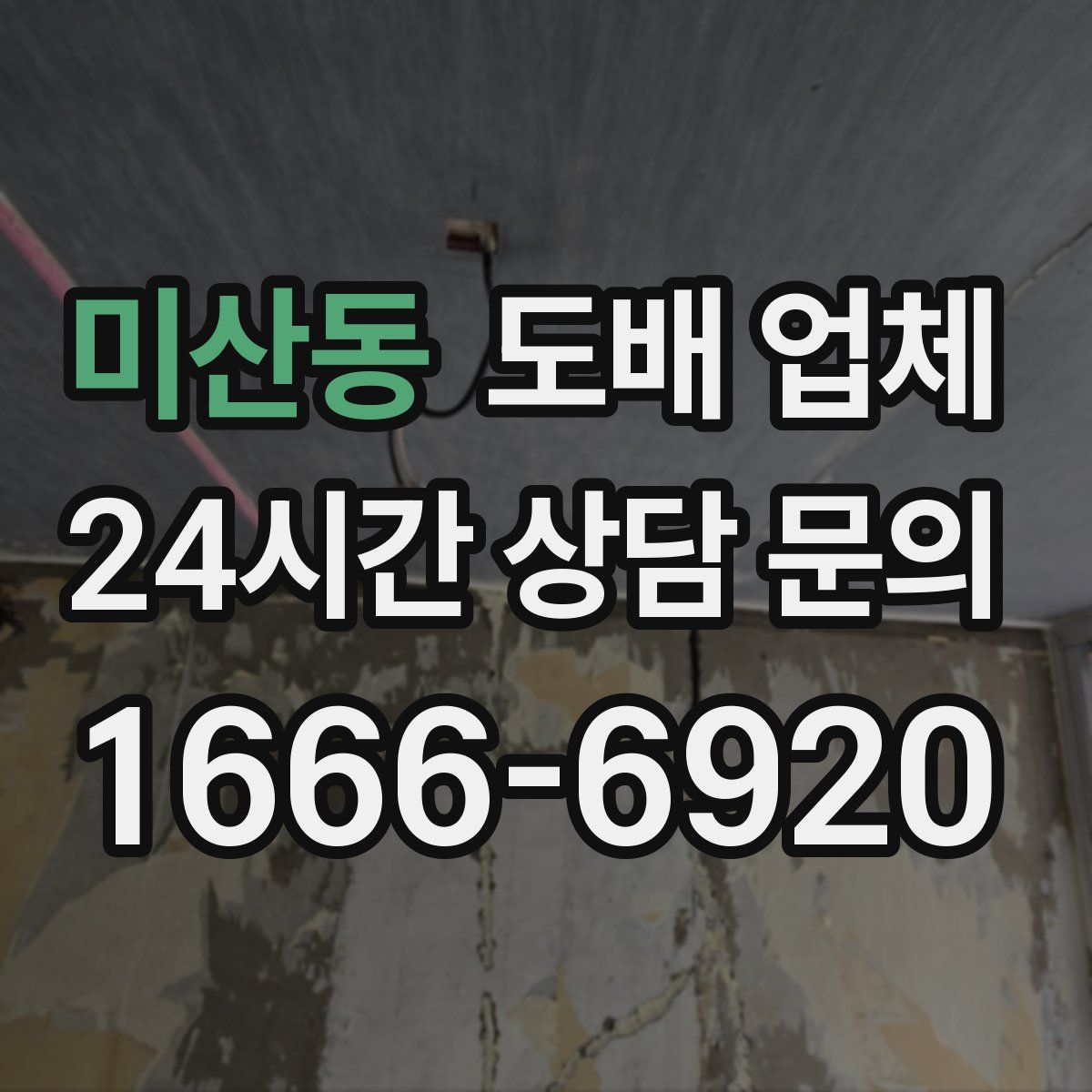 미산동 도배 업체