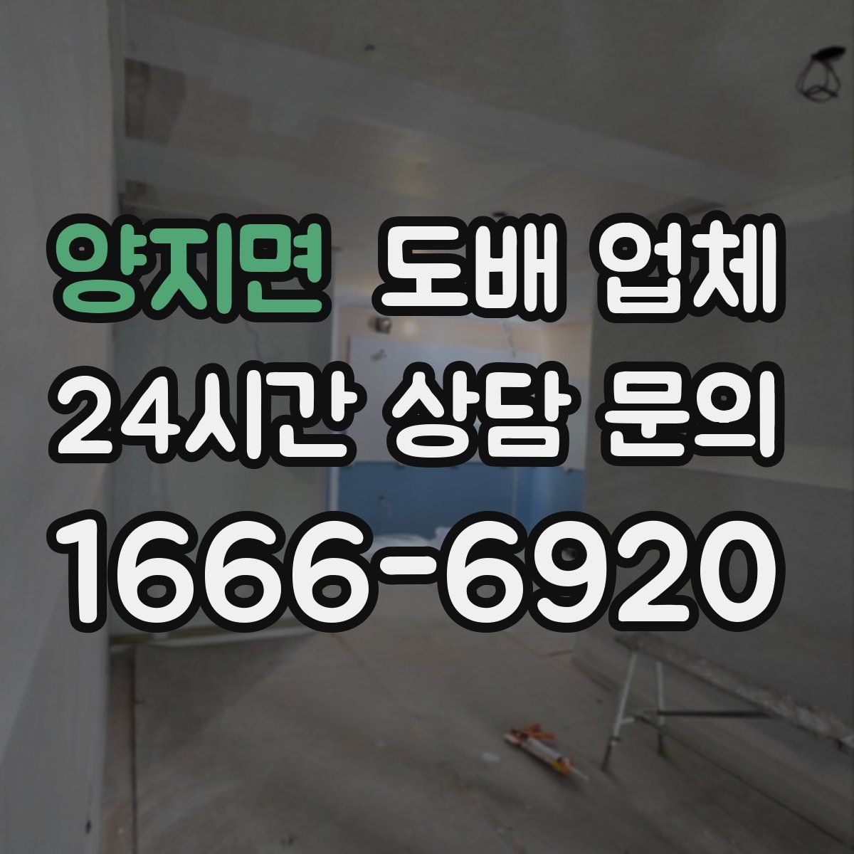 양지면 도배 업체