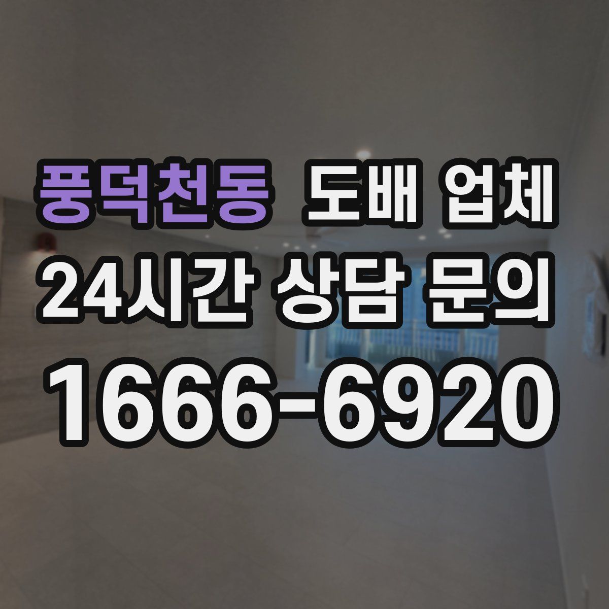 풍덕천동 도배 업체