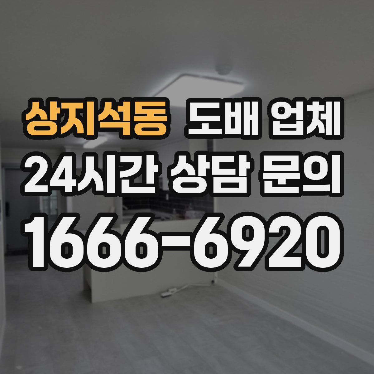 상지석동 도배 업체