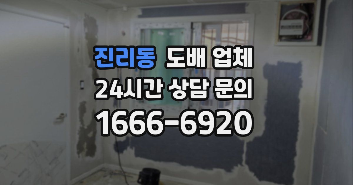 진리동 도배 업체