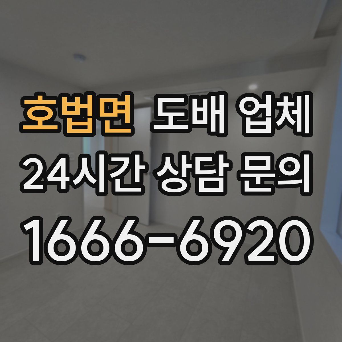 호법면 도배 업체